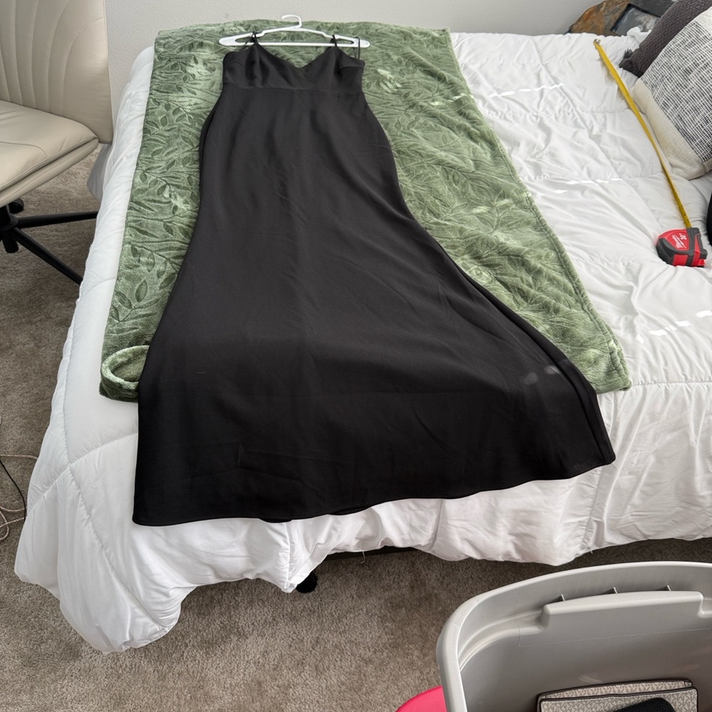 Lulu's Black Maxi Dress